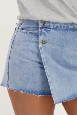 Jupe-short En Denim