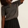 Jupe-short Noire Plissée
