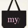 Large Tote Bag Noir My Jewellery