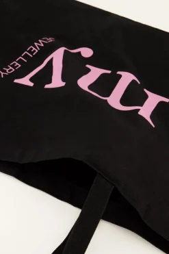 Large Tote Bag Noir My Jewellery