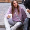 Legging Flare Argenté
