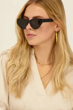 Les Lunettes De Soleil Catharine Noires