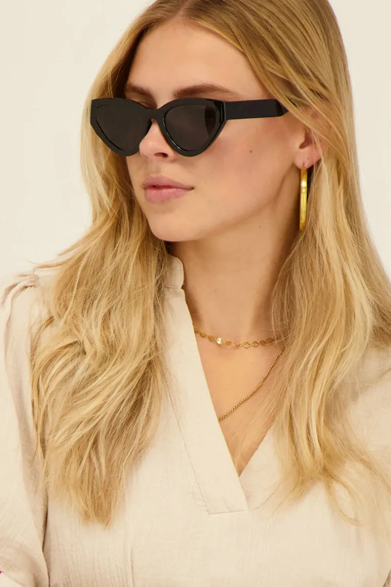 Les Lunettes De Soleil Catharine Noires