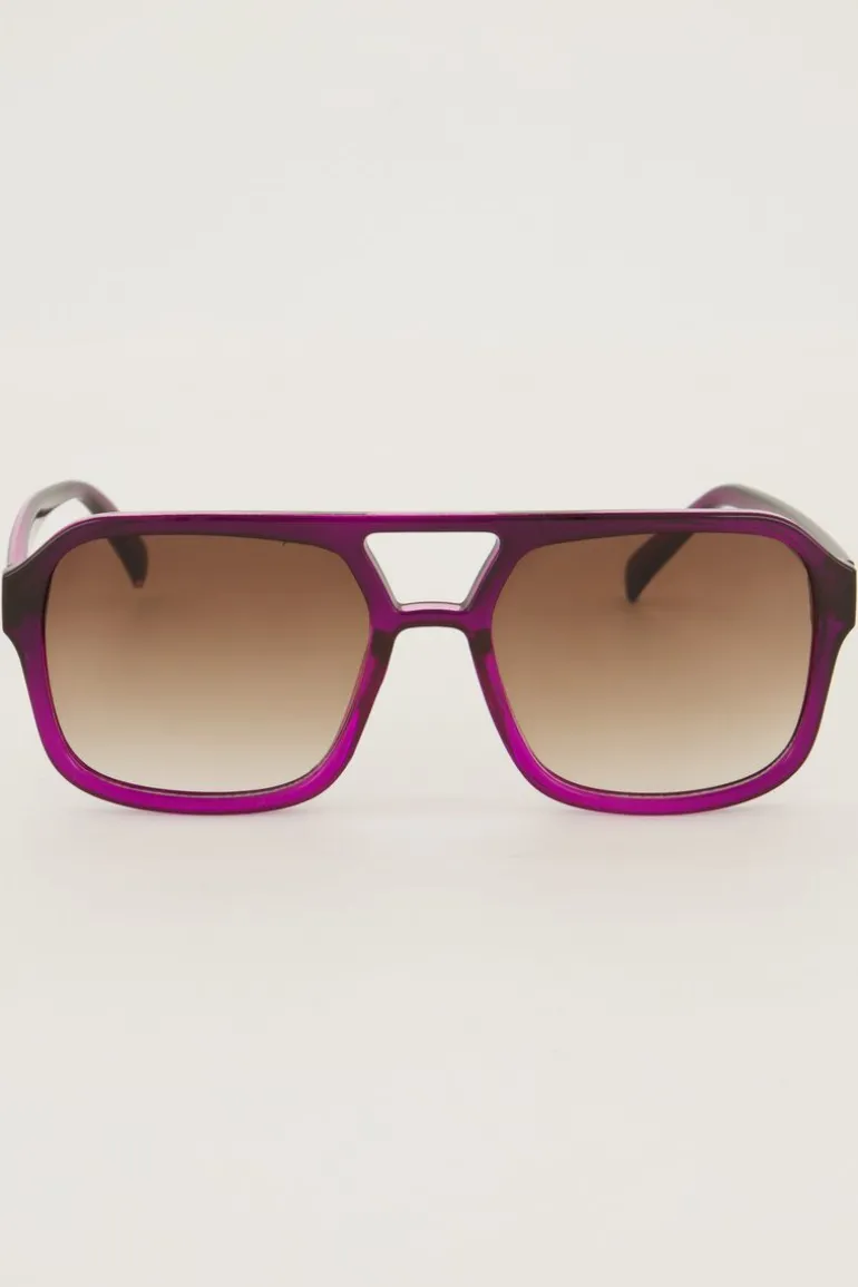 Lunettes De Soleil Aviateur Roses