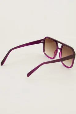 Lunettes De Soleil Aviateur Roses