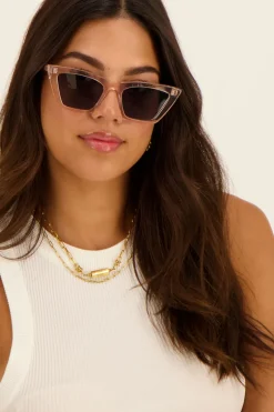 Lunettes De Soleil Cat Eye Roses