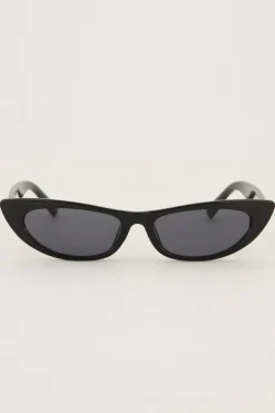 Lunettes De Soleil Cat Eye Noires
