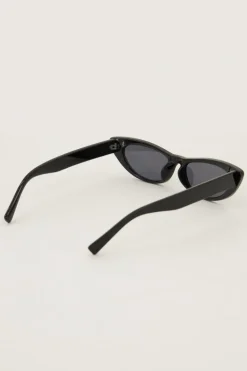 Lunettes De Soleil Cat Eye Noires