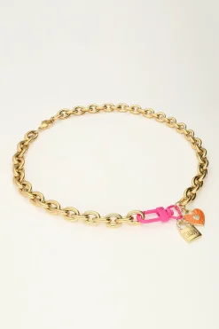 Maxi Collier Candy Avec Fermoir Et Charms