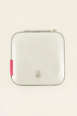 Mini Boîte à Bijoux Argentée