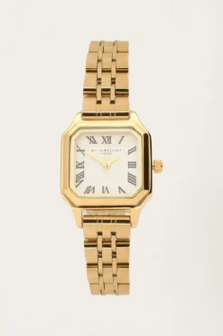 Montre Vintage Avec Bracelet à Maillons