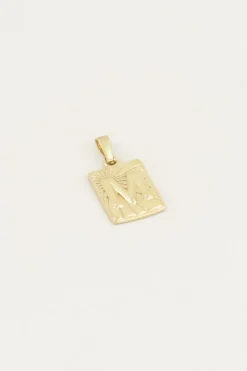 Pendentif Initiale Rectangulaire