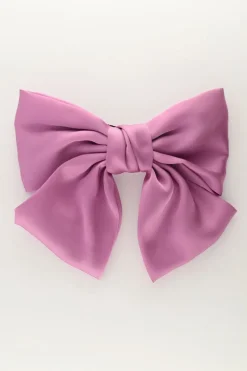 Pince à Cheveux Nœud Rose
