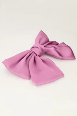 Pince à Cheveux Nœud Rose