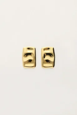Puces D'oreilles Bold Carré Vintage