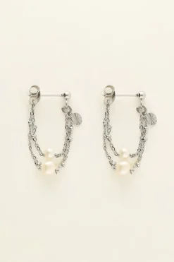 Puces D'oreilles Chaîne & Perles