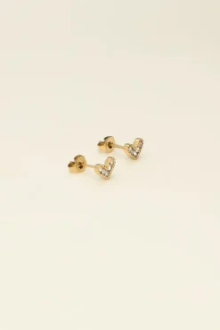 Puces D’oreilles Coeur & Pierres Mystic