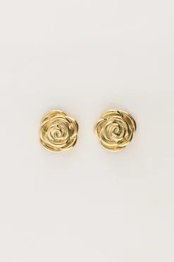 Puces D'oreilles Vintage Rose