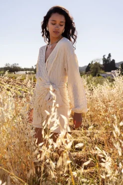 Robe Beige Structurée