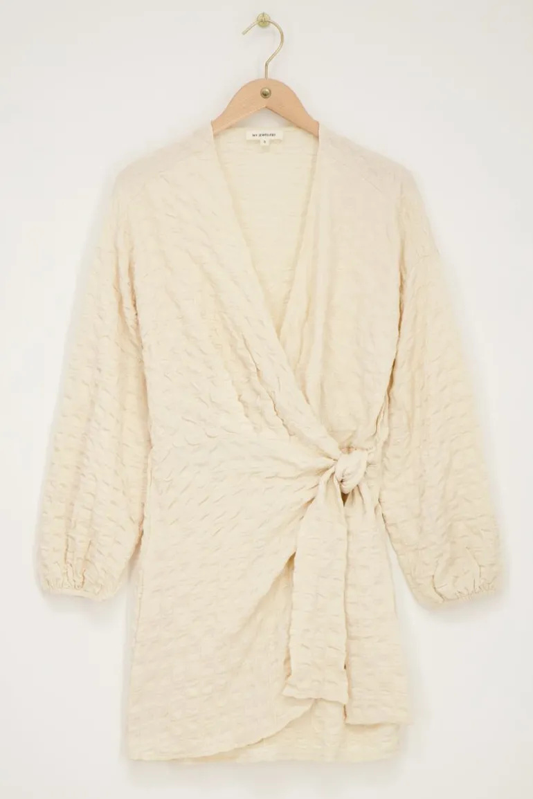 Robe Beige Structurée
