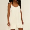 Robe Blanche à Fines Bretelles