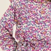 Robe Blanche Motif Cachemire