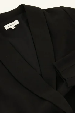 Robe Blazer Cache Coeur Noire