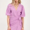 Robe Portefeuille Violette