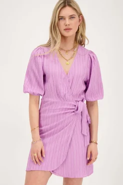 Robe Portefeuille Violette