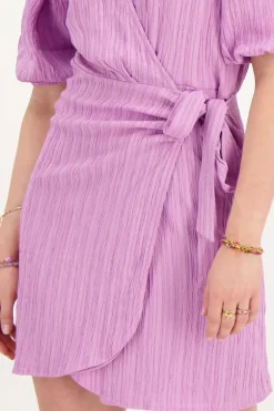 Robe Portefeuille Violette