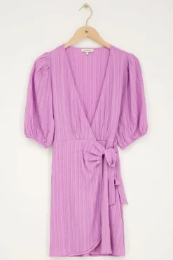Robe Portefeuille Violette