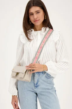 Sac à Bandoulière Aztèque Rose