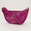 Sac à Bandoulière Fuchsia Avec Motif à Carreaux