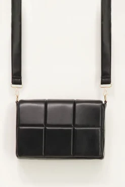 Sac à Bandoulière Matelassé Noir