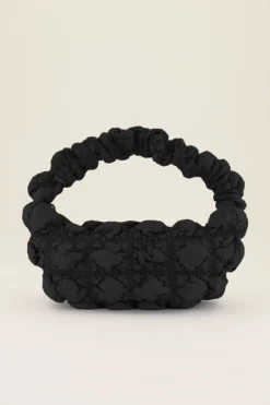 Sac à Bandoulière Noir Matelassé