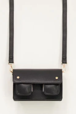 Sac à Main Noir à Poches