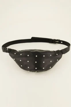 Sac Banane Noir Avec Clous