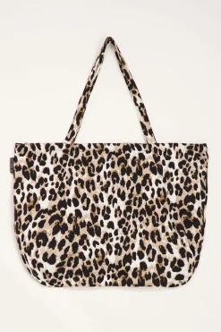 Sac Cabas à Imprimé Léopard