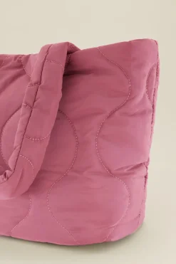 Sac Cabas Matelassé Rose