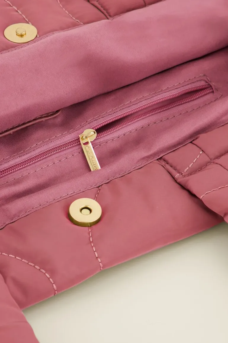 Sac Cabas Matelassé Rose