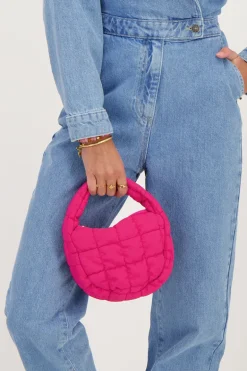 Sac Matelassé Rose