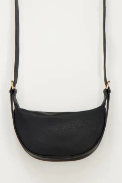 Sac Noir Avec Fermeture éclair Dorée