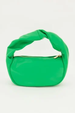 Sac Vert En Simili Cuir