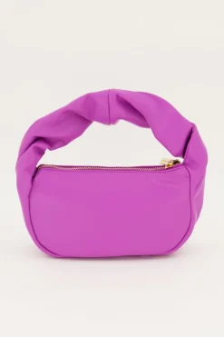 Sac Violet En Simili Cuir