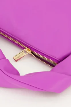 Sac Violet En Simili Cuir