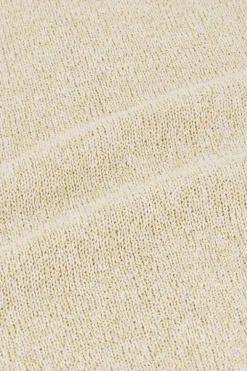 Short Beige Avec élastiques Et Lurex