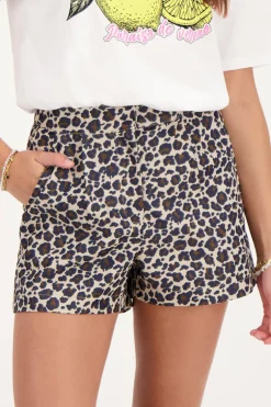 Short Imprimé Panthère