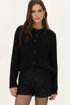 Short Noir Avec Paillettes