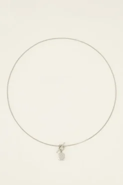 Sunchasers Collier Avec Fermoir Et Cœur En Strass
