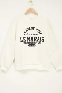 Sweat Blanc 